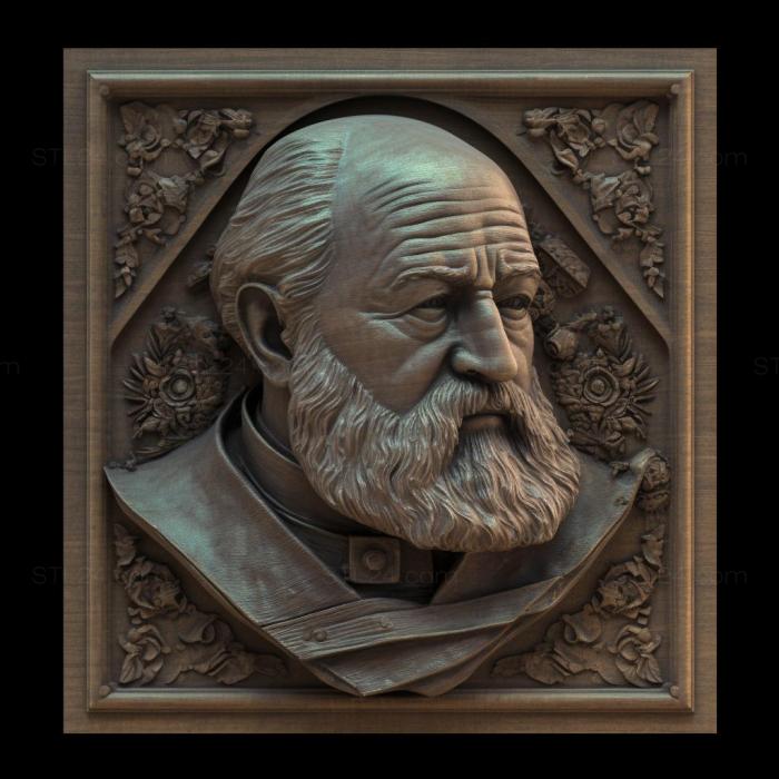 Famous (Charles Gounod 4, 3DFMS_6147) 3D models for cnc